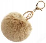 EdiBazzar Pompon szőrme táskadísz, kulcstartó, szőrmés, női