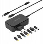 Krüger&Matz Univerzális Kruger&Matz 90W-os tápegység Power Delivery funkcióval és 7 csatlakozóval (KM1450-90)