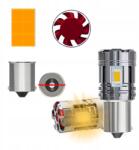 MAGALL P21W BA15S 1156 Narancs LED Izzó, 2600LM, indexlámpához, ventilátorral