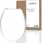 SCHÜTTE WC-ülőke Schütte 82000-A fehér duroplaszt, lassú záródású, 55-ös méret (82000)