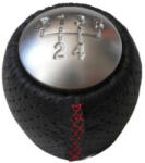  Alfa Romeo váltógomb 5sebességes piros varrással (858)