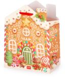Legami ajándéktasak (M 19x25x11, 5 cm), mézeskalács ház karácsonyi (GB0671)