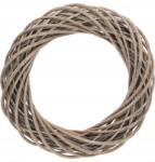 Vipolimex Fűzfavessző koszorú, ø 45cm, szürke, ajtóra, falra, esküvőre (YD180518-45/G)