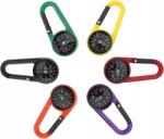  Iránytű karabinerrel, mini kulcstartó gyerekeknek, szett (X001RLMGR9)