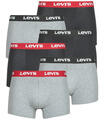 Levi's Boxerek REPEAT LOGO BOXER ECOM Pack de 6 Sokszínű EU L