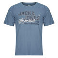 JACK & JONES Rövid ujjú pólók JJELOGO TEE SS Kék EU XL