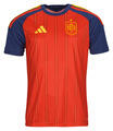 Adidas Rövid ujjú pólók Home Spain Football Jersey Piros EU XL