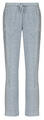 Juicy Couture Futónadrágok / Melegítők Tina Velour Track Pant With Diamante Branding Szürke EU M