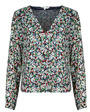 ONLY Blúzok ONLDANIELLE FR L/S V-NECK LUREX TOP PTM Sokszínű EU L