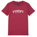Tommy Hilfiger Rövid ujjú pólók MONOTYPE PRINT GRAPHIC T-SHIRT Bordó 4 éves