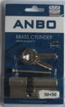 ANBO Hengerzárbetét 50/50 mm 3K. Króm2200 Bliszteres (1600840-B)
