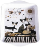 Fridolin Rosina Wachtmeister fémtálca - Cats Sepia - 21x2x14 cm (VR-19482)