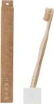 BANBU Bambusz fogkefe - Közepes - Fehér