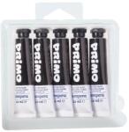 Primo Tempera PRIMO fekete 12 ml 5 darabos (440TRA800) - irodaszerwebaruhaz