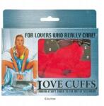 NMC Bilincs Szőrme Love Cuffs Piros Szado-mazo (swiatsexu)