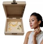 DIKOM Fából Készült Dikom Rendszerező Ékszerdoboz Old Money Vintage (DIKOM-POJEMNIK-BIŻUTERIA)