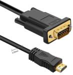  Cablu adaptor HDMI-VGA tata-tata fara sunet 1.5m (ADAPHDMI-VGA1.5)