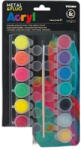 Primo Akrilfesték Primo, 14Db-Os Készlet 12+Fluo+Metallic 14X4, 5 ml (F1612T14FM)