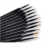 Wielorybie Rzeczy Művészeti Festőecsetek Nylon Festékekhez 11 Db-os Készlet (5905544795830)