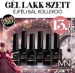 Mystic Nails Gél lakk Szett 13 - Éjféli bál (HEMA-free) - 6 db x 6 ml