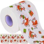 Ruhhy Hârtie igienică amuzantă de Crăciun cu Moș Crăciun, 4 Role (00020353)