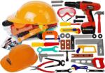 LEAN Toys Set de scule pentru copii, 37 de piese (6583) Set bricolaj copii
