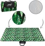Gardenline Pătură de Picnic Impermeabilă cu Model Monstera, 200x200 cm (RUG5769) Patura