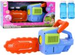 LEAN Toys Mașină de Făcut Baloane cu Formă de Drujba Albastră (18461) Tub balon de sapun