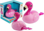 LEAN Toys Jucărie de baie flamingo roz care plutește pe apă (5806)
