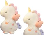 LEAN Toys Jucărie și Decor Unicorn de Pluș, Alb, 50 cm (20951)