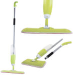 VERK GROUP Mop rotativ cu pulverizator și rezervor de apă încorporat, culoare verde (01383_Z)