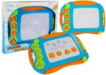 LEAN Toys Tabla Magnetică de Desenat cu Ștampile Geometrice (4528)