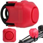 Verk Group Sonerie și claxon electronic pentru bicicletă, 130 dB, rezistent la apă, roșu (14398_CZE)