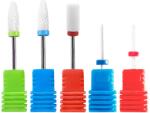 Verk Group Set de 5 freze ceramice pentru îndepărtarea gelului hibrid și a gelului (24057)