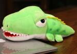 LEAN Toys Crocodil de Pluș Verde Marionetă 30 cm (16408)