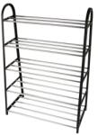 VERK GROUP Raft pentru încălțăminte - 5 rafturi - 79 x 54 x 28 cm (27254) Pantofar