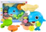 LEAN Toys Set de Jucării pentru Baie „Delfinul Albastru (20147)