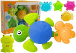 LEAN Toys Set de Jucării de Baie Leantoys: Broscuța Spațială și Prietenii Marini (5805)