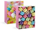 Family Pungă pentru Cadouri - hârtie - 265 x 127 x 330 mm - 2 modele / pachet - 12 buc / pachet - Macaron (58310)