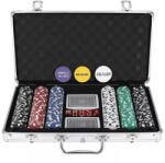 Malatec Set de Poker în Valiză de Aluminiu - 300 de Jetoane (00023528)