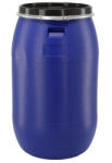 Gardenline Butoi din Plastic cu Capac si Cerc Metalic - 220 Litri (BEC220L)