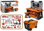 LEAN Toys Set de bricolaj pentru copii cu burghiu pe baterii și unelte (20279) Set bricolaj copii