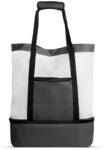 Family Geantă de plajă cu compartiment termo - 45x43x15 cm - Negru (57037D)