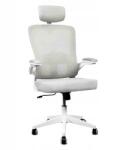 LVNSYSTEM Irodai forgószék íróasztalhoz Ergo Lite LVNSystem fehér 107-131 120kg (LV2116)