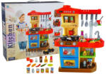 LEAN Toys Bucătărie interactivă pentru copii cu sunete și lumini, robinet funcțional (4530) Bucatarie copii