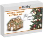 Ruhhy Set Taiat Prajituri in Forma de Casuta - Ruhhy Hut (00022905)