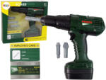 LEAN Toys Set de Găurire pentru Copii cu Acumulator Verde (12144) Set bricolaj copii