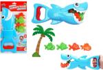 LEAN Toys Set de Jucării de Baie Rechinul Albastru Vânător de Pești pentru Copii (20478)