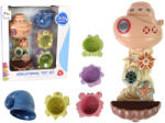 LEAN Toys Set de jucării pentru baie cu animale marine și cascada (12234)