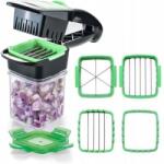 GordonToys Nicer Dicer 5 în 1 multifuncțional pentru tăiat și răzuit legume (G287)